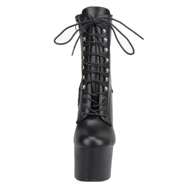 Erogance PU High Heel Stiefelette A1020 Größe 36 - 43