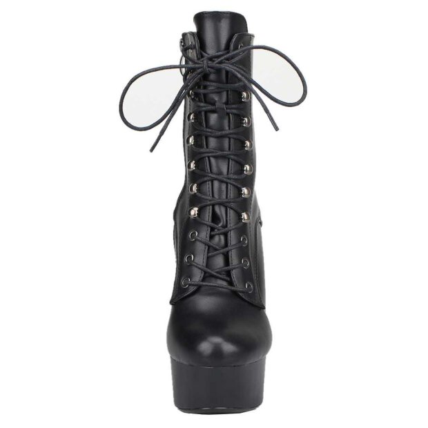 Erogance D1020 PU Schwarz - Größe 36 - 44