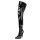 Erogance Stretchlack Thigh High Stiefel S3063 Größe 36 - 46