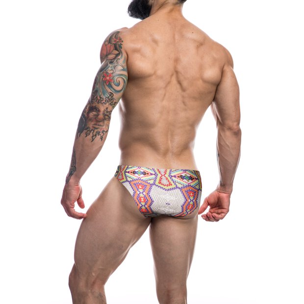 CUT4MEN - Low Rise Bikini Brief Aztec S - XL