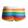 CUT4MEN - Athletic Trunk Rainbow S - XL