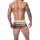 CUT4MEN - Athletic Trunk Rainbow S - XL