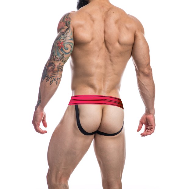 CUT4MEN - Rugby Jockstrap NeonPink S - XL