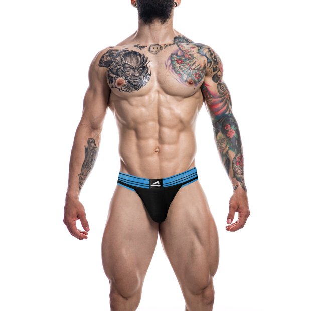 CUT4MEN - Rugby Jockstrap ElectricBlue S - XL
