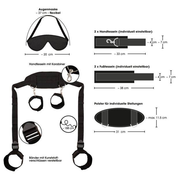 Bad Kitty Neck-Wrist-Ankle Res