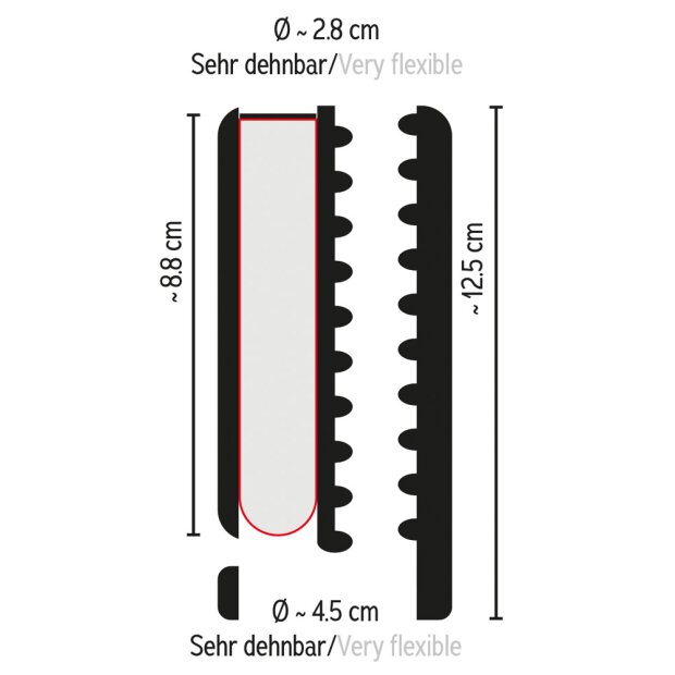 Soft and Stretchy Masturbator & Vibrating