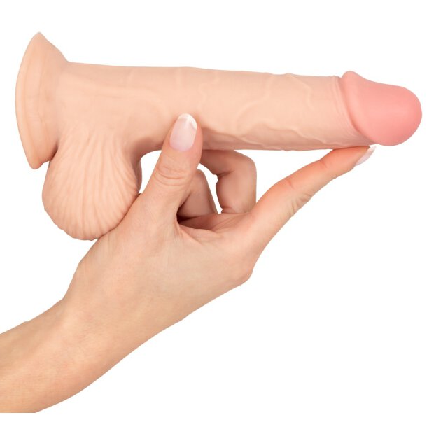 Nature Skin Dildo with movable skin 18,7 cm