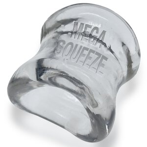 Oxballs Mega Squeeze Ergofit Ballstretcher Clear