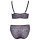 Bra Set purple 2XL