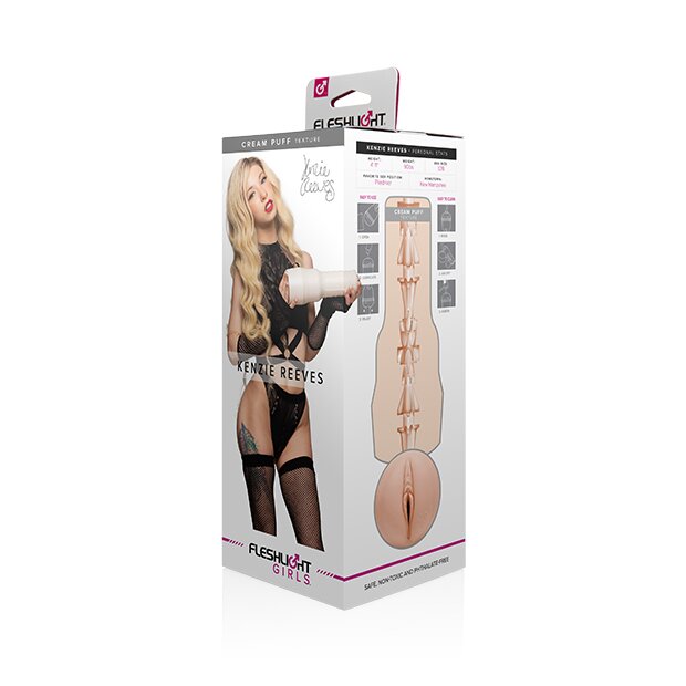 FLESHLIGHT Kenzie Reeves Creampuff Vagina Masturbator