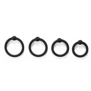 Silicone Penis Glans Ring Set