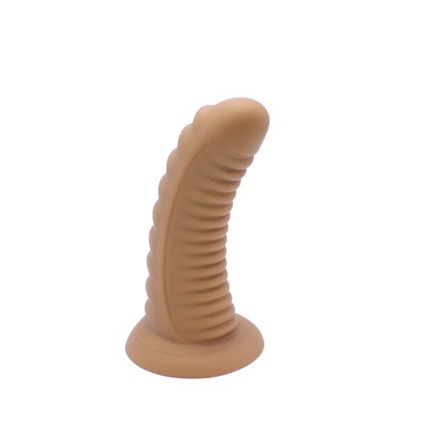 Ribbed Penis M Shinny Flesh 20 cm