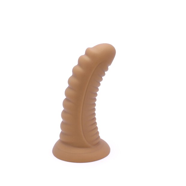 Ribbed Penis M Shinny Flesh 20 cm
