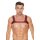 Shots Ouch! neoprene harness red L/XL