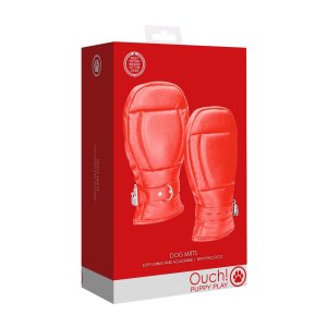 Shots Ouch! Neopren Handschuhe rot