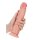Curved Realistic Dildo with Suction Cup - 9/ 23 cm