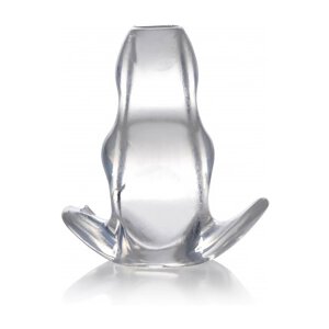 Clear View Hollow Anal Plug - Small - 4 cm