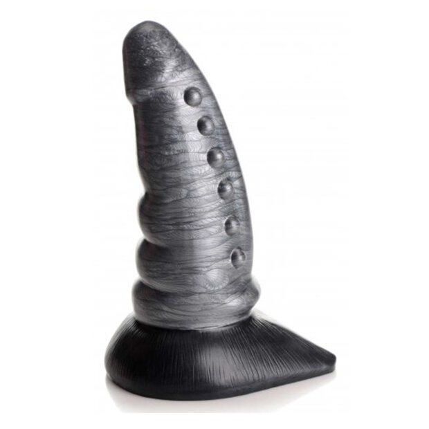 Beastly Tapered Bumpy Silicone Dildo 21 cm