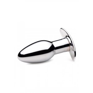 Chrome Blast 7X Rechargeable Butt Plug R/C - Small