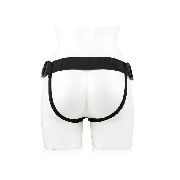 Hollow Strap-on with Balls - 9/ 23 cm