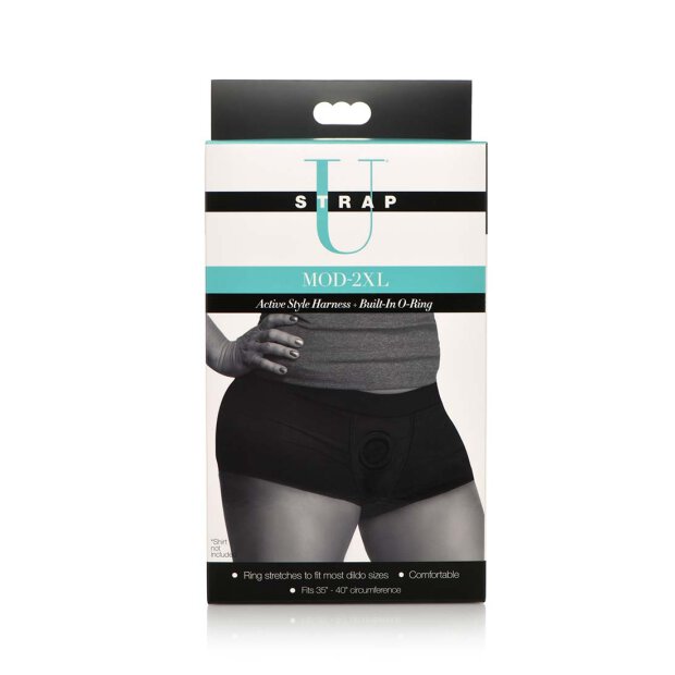 XR Brands Mod Active Style Harness avec O-ring intégré noir XXL
