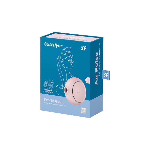 Satisfyer Pro To Go 3 Rose