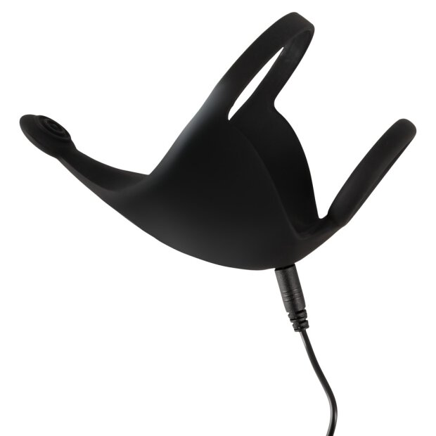 Rebel Cock ring with RC ball massager