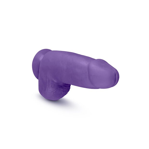 Au Naturel Bold Chub 10" Dildo Purple - 25,4 cm