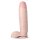 Au Naturel Huge 10" Dildo Vanilla - 26,6 cm