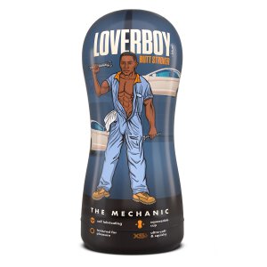 Loverboy The Mechanic Self Lubricating Stroker Brown