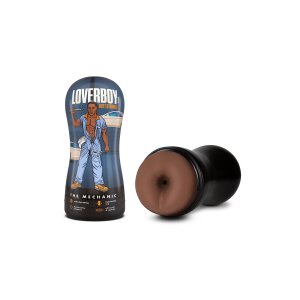 Loverboy The Mechanic Self Lubricating Stroker Brown
