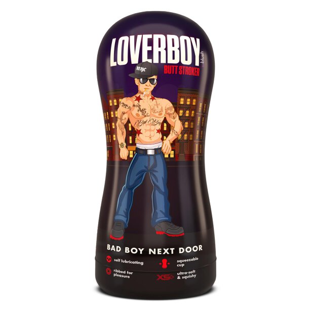 Loverboy Bad Boy Next Door Self Lubricating Stroker Beige