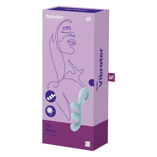 Satisfyer Tri Ball 2 Light Blue