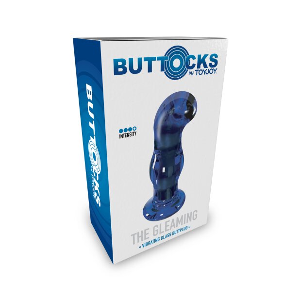 The Gleaming Glass Buttplug Blue