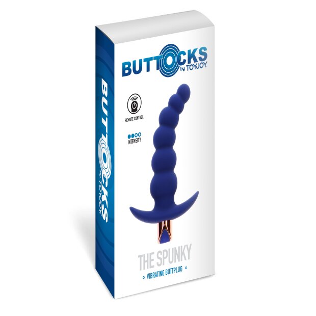 The Spunky Buttplug Blue