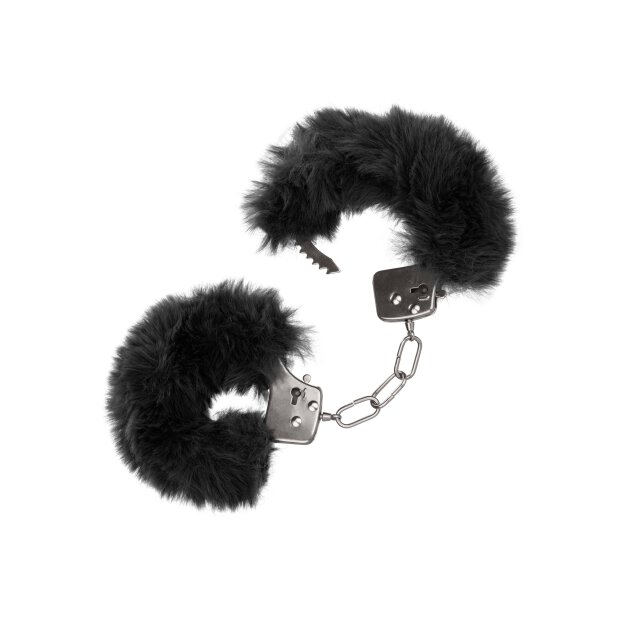 Ultra Fluffy Furry Cuffs Black