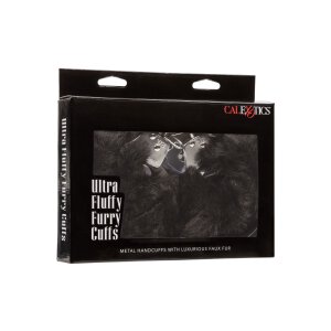 Ultra Fluffy Furry Cuffs Black