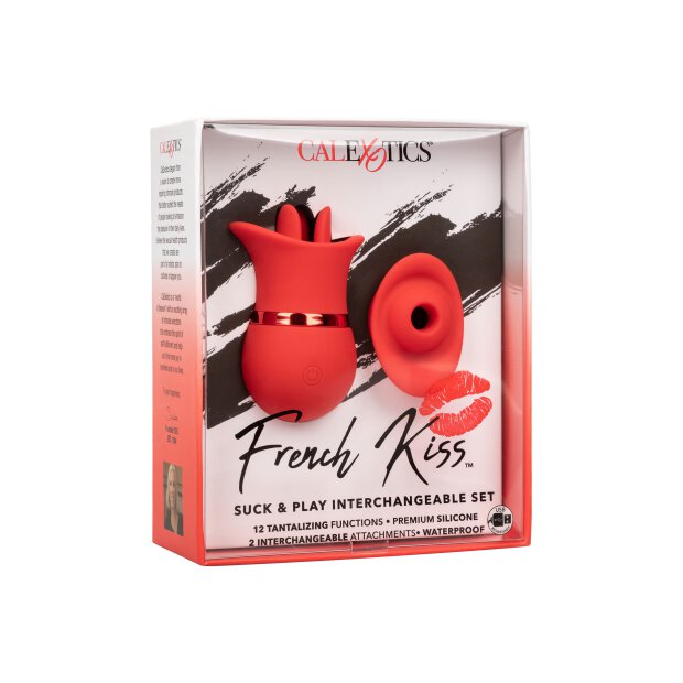 French Kiss Suck & Play Set Red