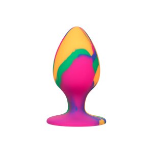 Cheeky Large Tie-Dye Plug Multicolor - 4,5 cm