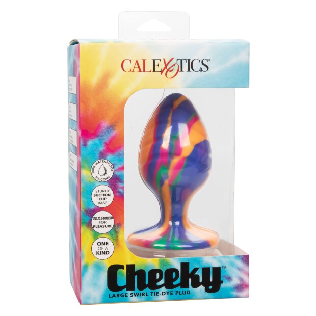 Cheeky Large Swirl Plug Multicolor - 4,5 cm