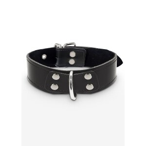 Taboom Halsband mit D-Ring schwarz