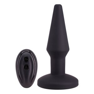 Seven Creations Aufblasbarer Anal Plug schwarz 3,7 cm