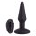 Seven Creations Aufblasbarer Anal Plug schwarz 3,7 cm