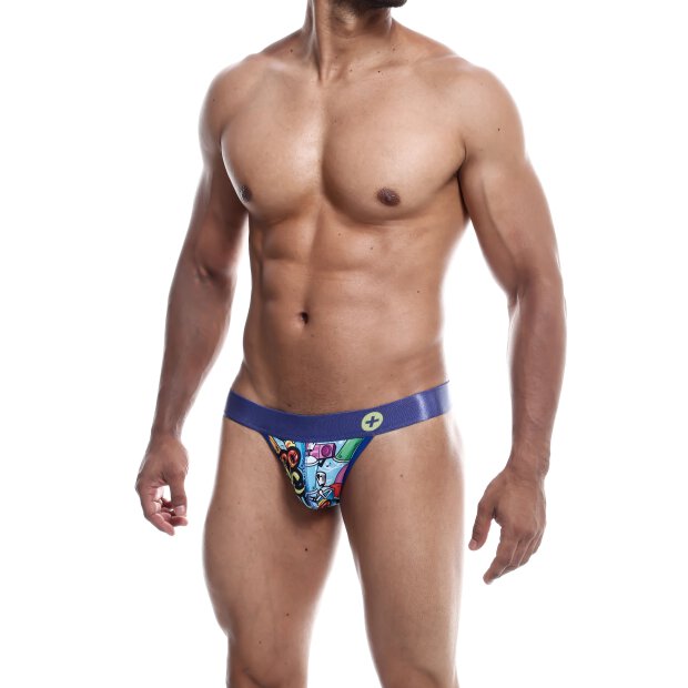 MaleBasics Hipster Jockstrap Multicolor L