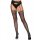 Garter Belt and Stockings Set Black OS