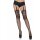 Fishnet Backseam Stockings Black OS