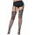 Fishnet Backseam Stockings Black OS
