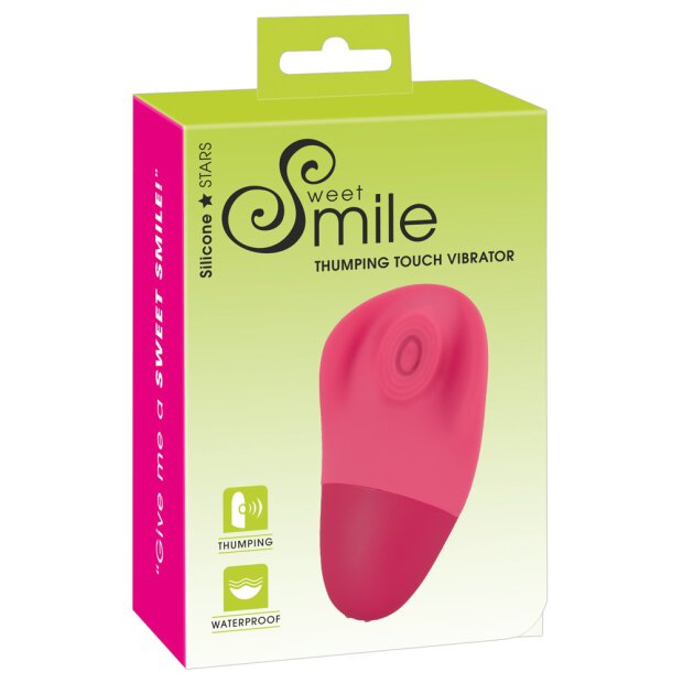 Sweet Smile Thumping Touch Vibrator