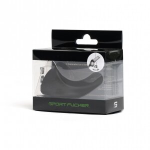 Sport Fucker Tailslide Silicone Cocksling Black