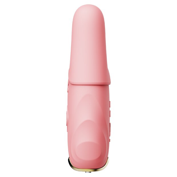 Zalo Nave Wireless Vibrating Nipple Clamps Coral Pink